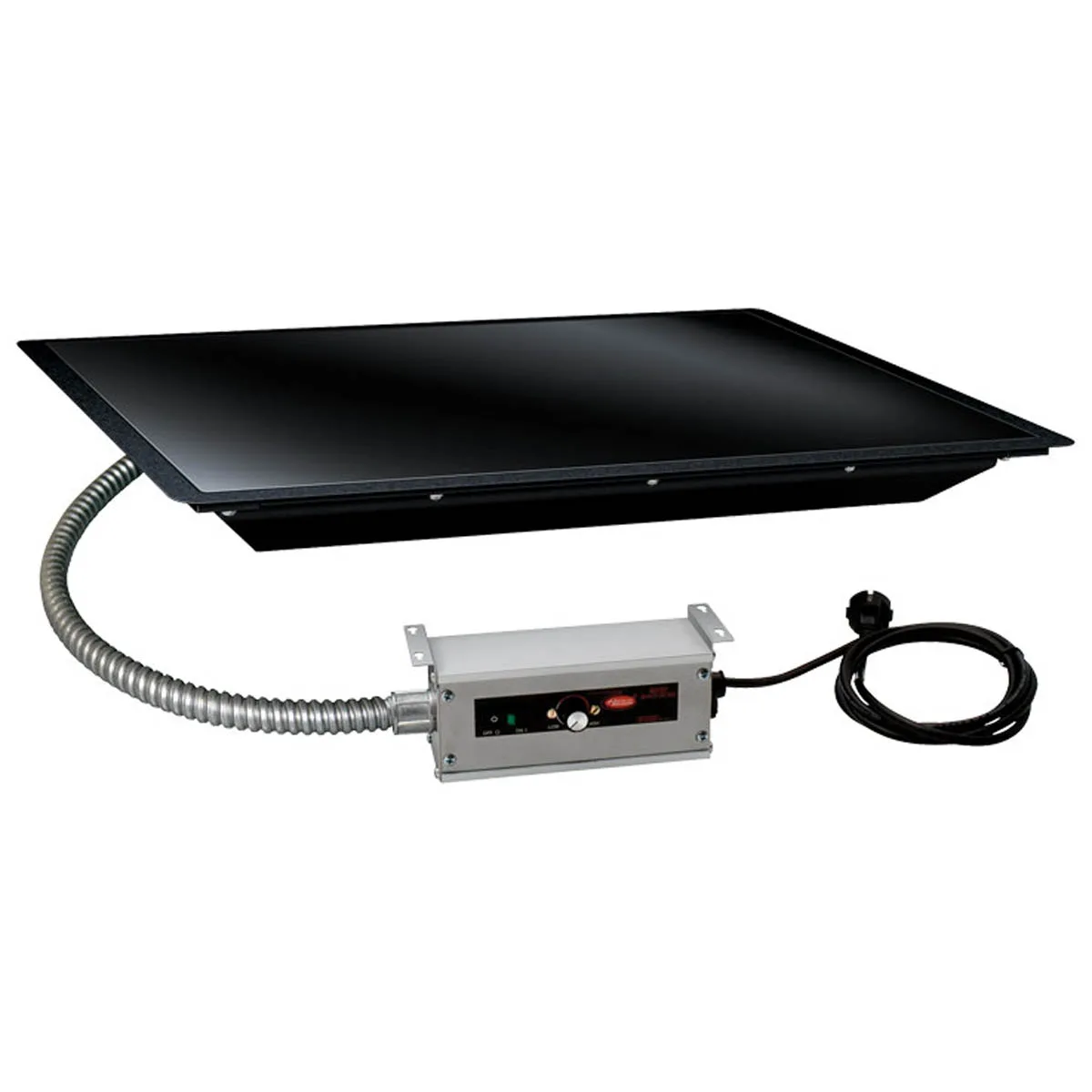 Hatco HBGB-2418 Heated Base Glass Shelf, Built-In, 24"L, Ceramic Glass Surface