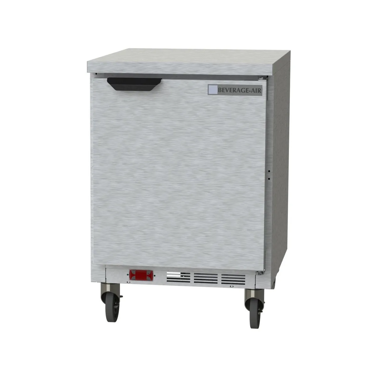 Beverage Air WTR24AHC-FLT 24" 1-Section Worktop Refrigerator w/ 1 Door, 5.16 cu. ft.