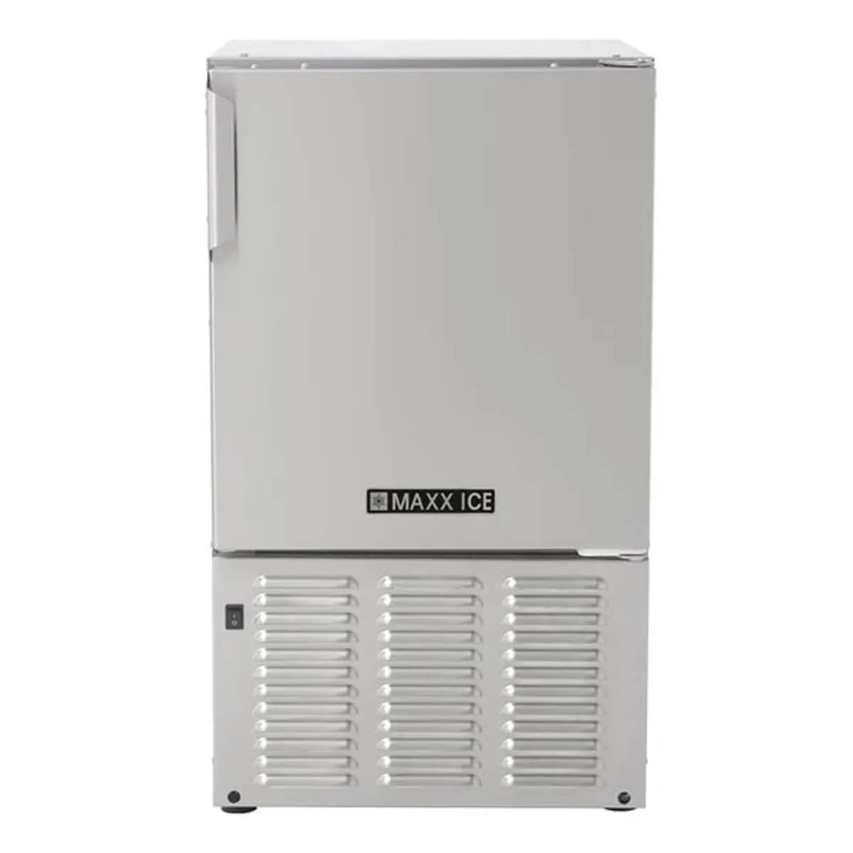 Maxx Ice MMAR25S 14" Air Cooled Crescent 25 lb Undercounter Ice Machine with 12 lb Bin, Stainless