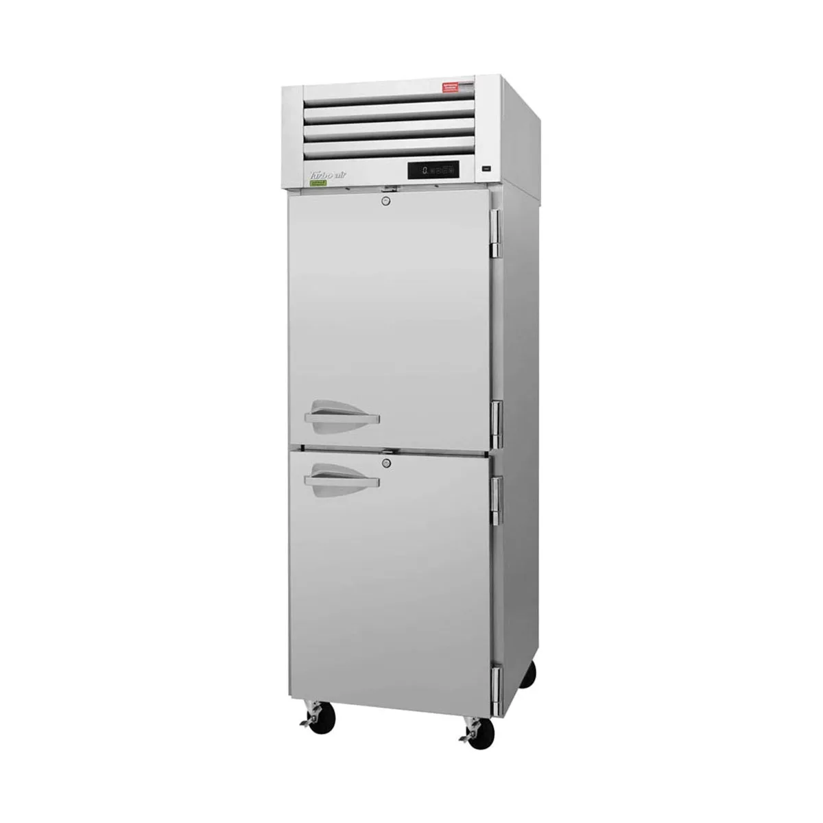 Turbo Air PRO-26-2F-N 28" 2-Half Solid Door Reach-In Freezer, Top Mount, 24.39 cu. ft., Stainless Steel