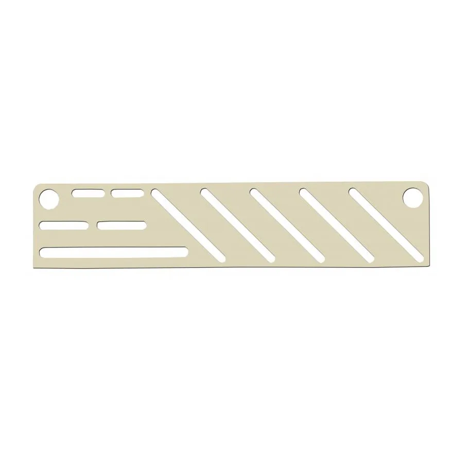 Omcan USA 12934 Tan Insert For Kitchen Knife Rack, Durable Tan, Improves Safe Knife Storage