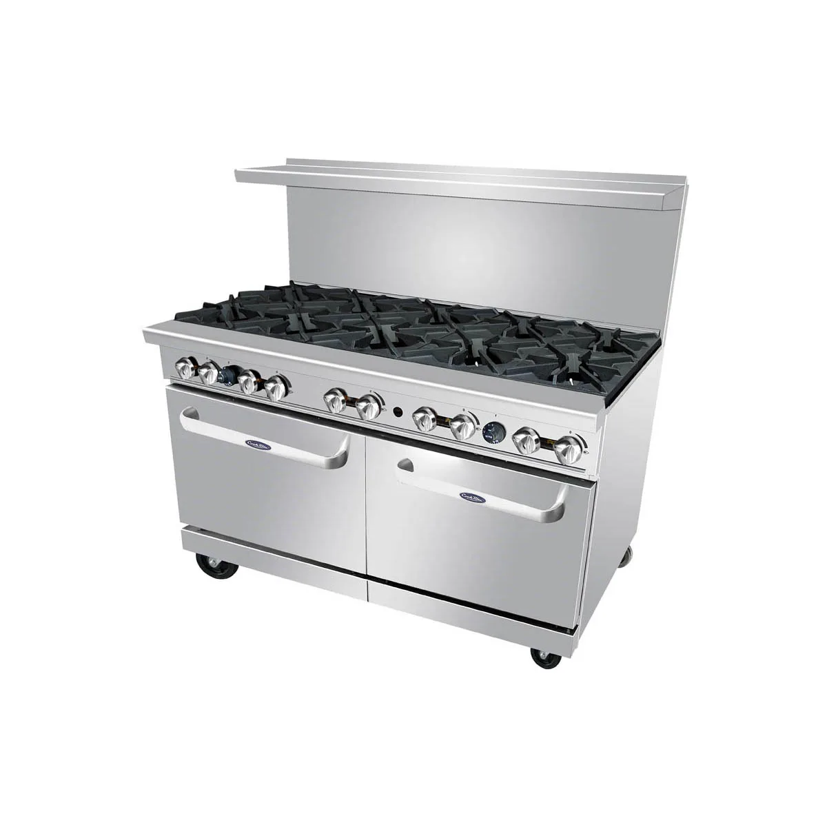 Atosa USA AGR-10B-LP 60" Liquid Propane Gas Restaurant Range w/ (10) Open Burners,  374.000 BTU 
