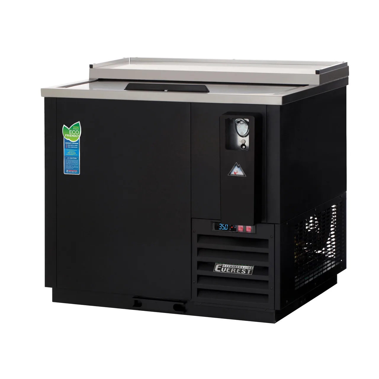 Everest EBC37 37" Horizontal Bottle Cooler, 11.0 cu. ft.