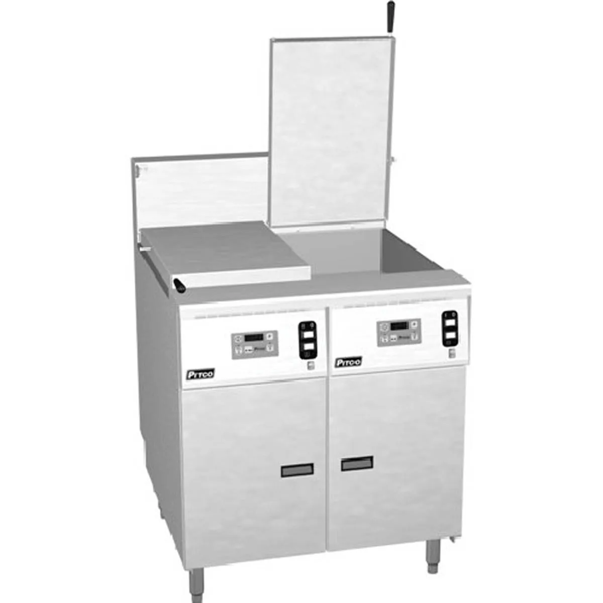 Pitco SRTE14-2-GM Solstice™ Rethermalizer, Dual, Electric