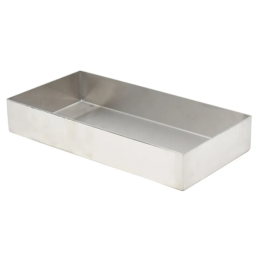 Omcan USA 43075 Stainless Steel Food Pan, 6" x 14" x 2" Deep, 2" Depth, Restaurant Smallwares