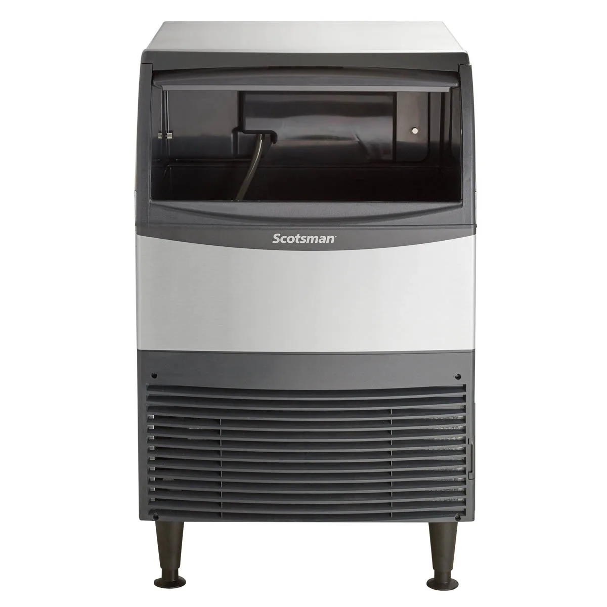 Scotsman UF424A-6 Air-Cooled Flake-Style Ice Maker with Bin, 370 lbs/Day, 50hz Export Model