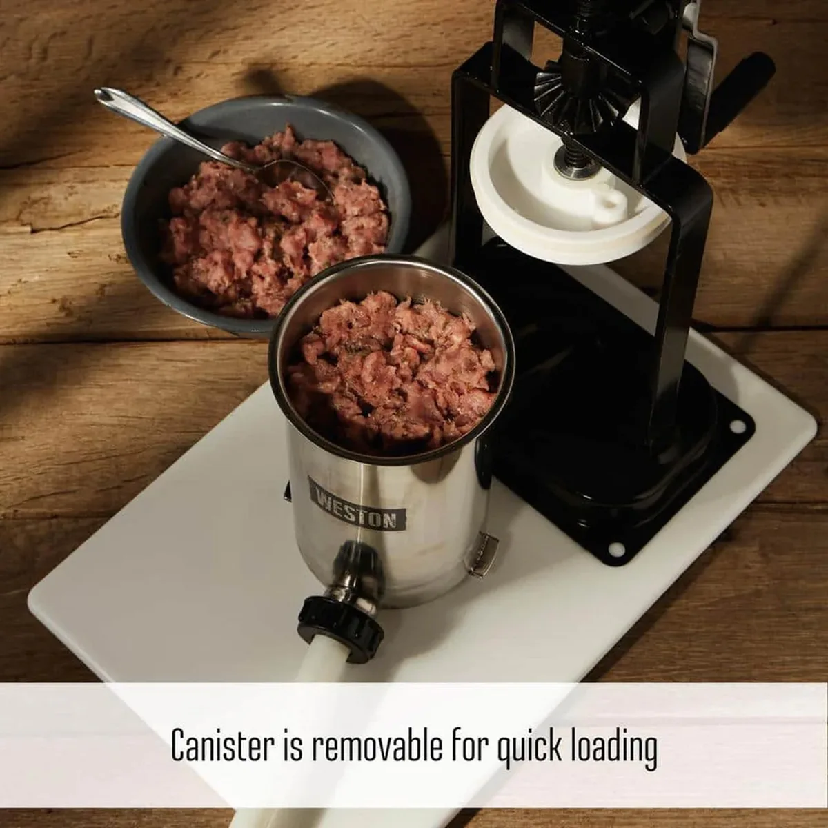 Hamilton Beach 86-0501-W Weston Vertical Sausage Stuffer, Manual