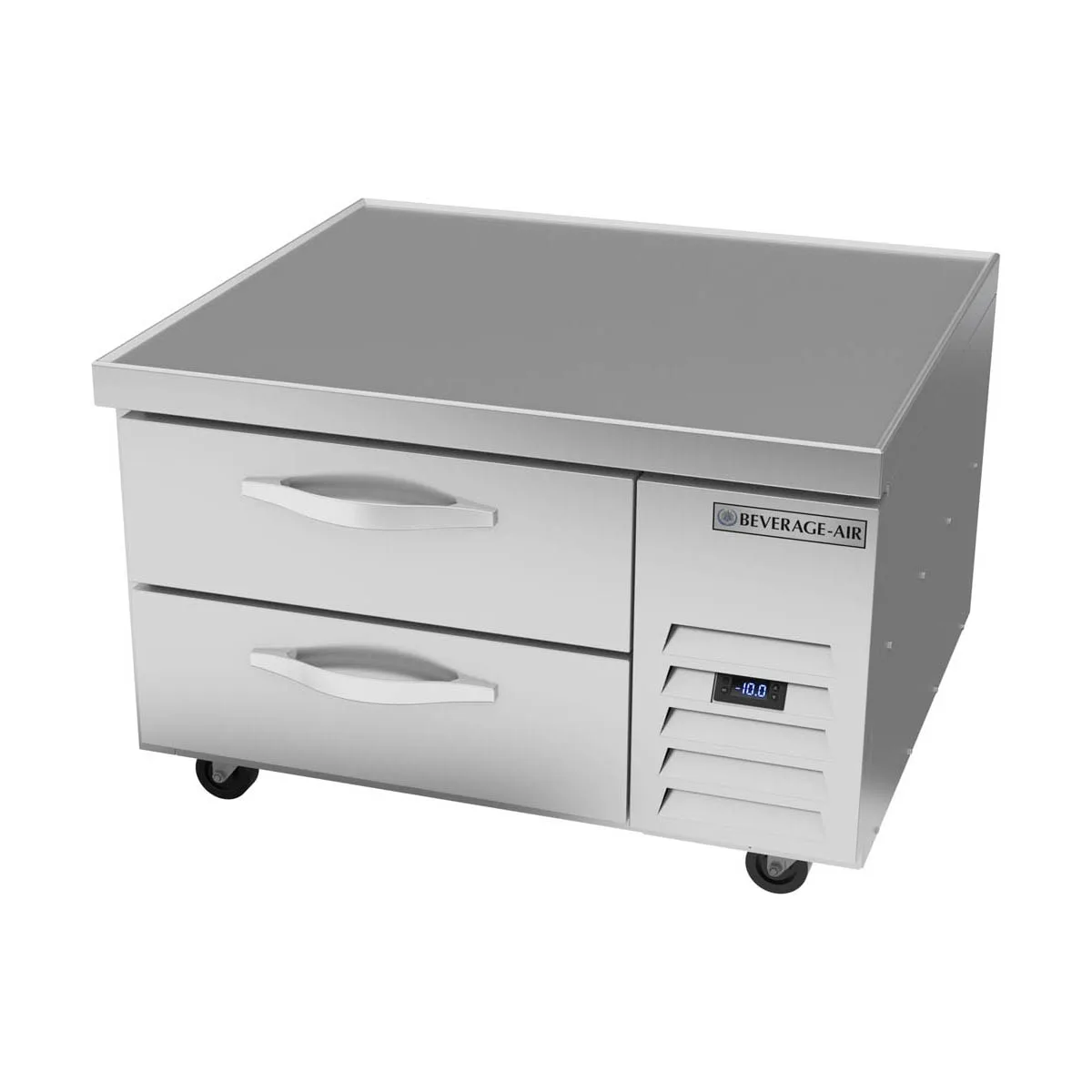 Beverage Air WTFCS36HC 36" 2 Drawers Worktop Cook Stand Freezer w/ Marine Edge, 5.64 cu. ft.