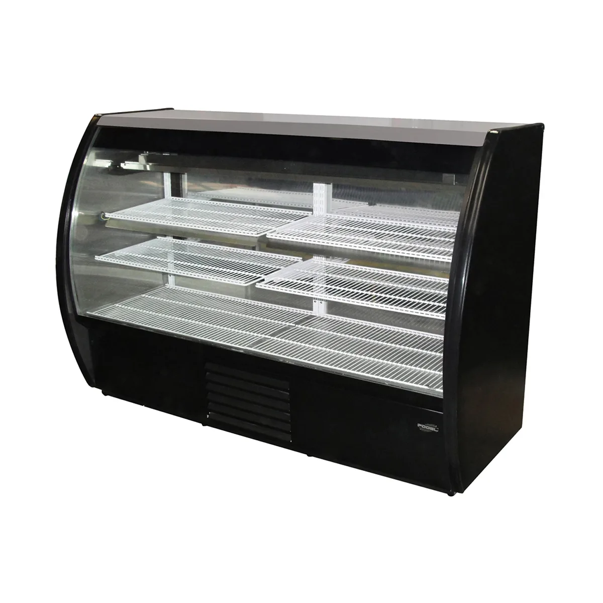 Howard-McCray MIRAGE-6-DC-G 72" Curved Refrigerated Deli Display Case