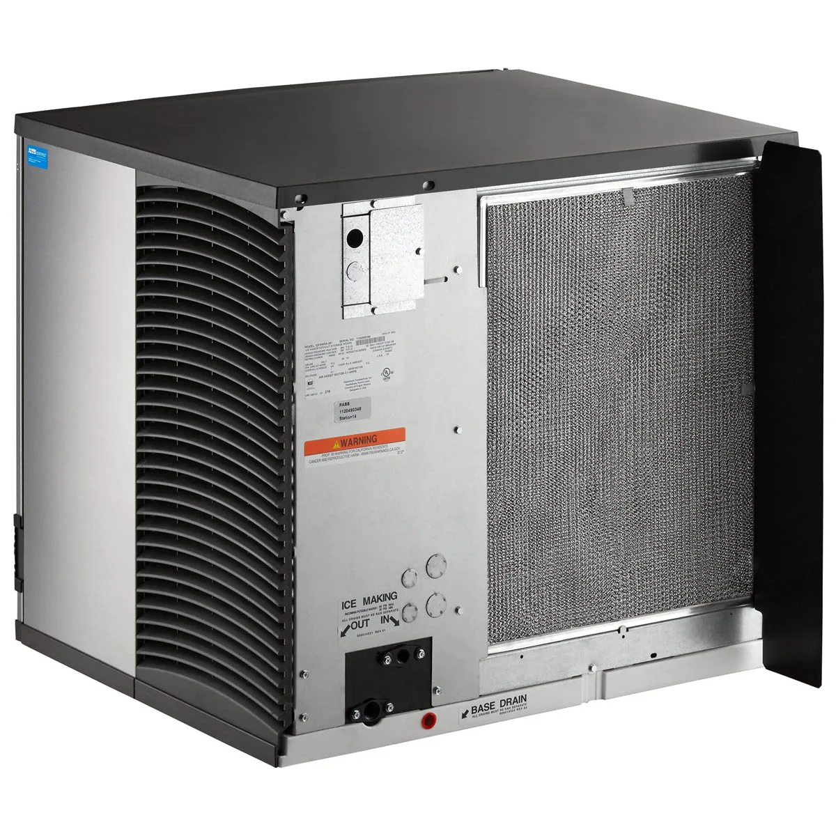 Manitowoc IDT0900W 30" Full Cube Ice Machine Head, Water Cooled, 780 lb/24 hr