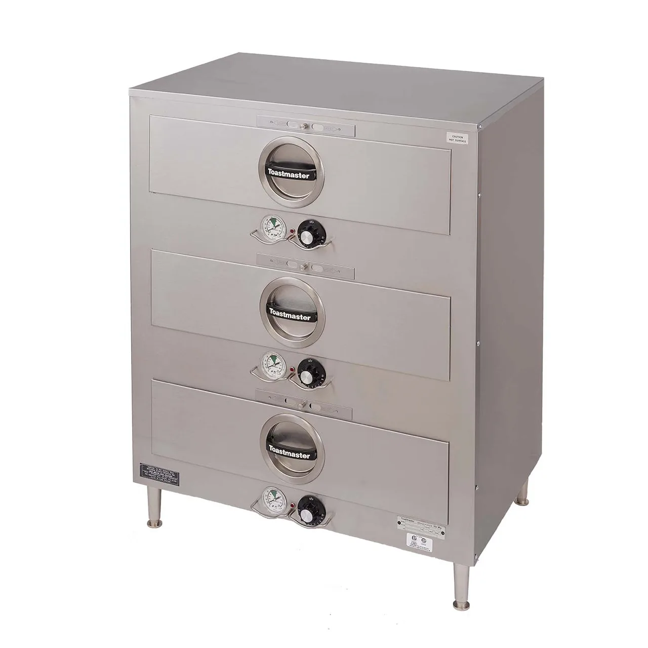 Toastmaster 3C84DT09 Food Warming Drawer Unit, Free Standing, (3) Drawers