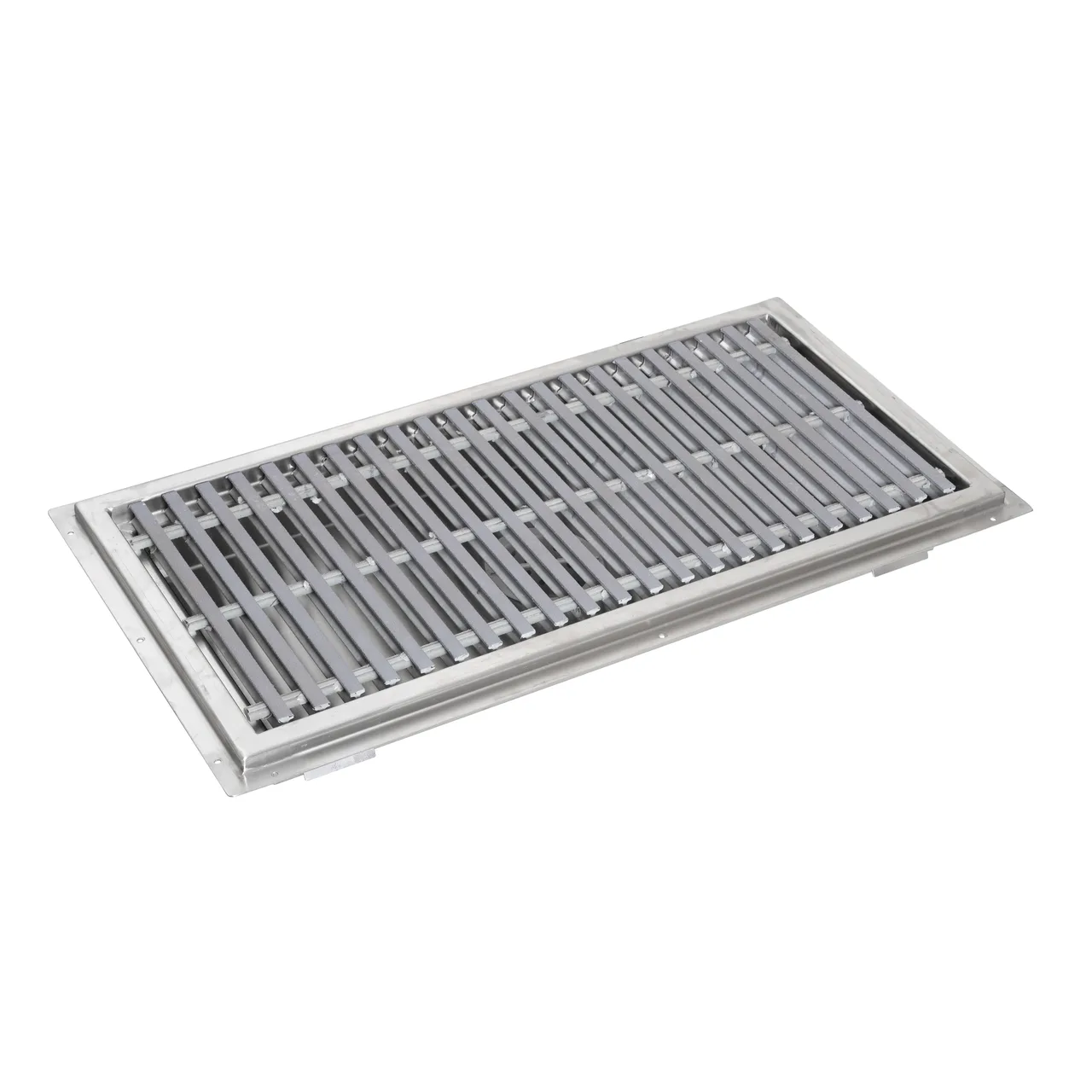 John Boos FTFG-12120 Floor Trough, 120"W X 12"D, Subway-Style Fiberglass Grating