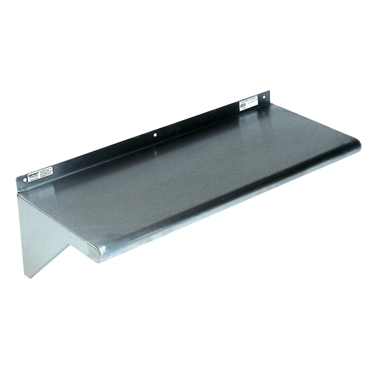 Winholt SSWMS152 Stainless Steel Wall-Mounted Shelf - 24"W x 15"D