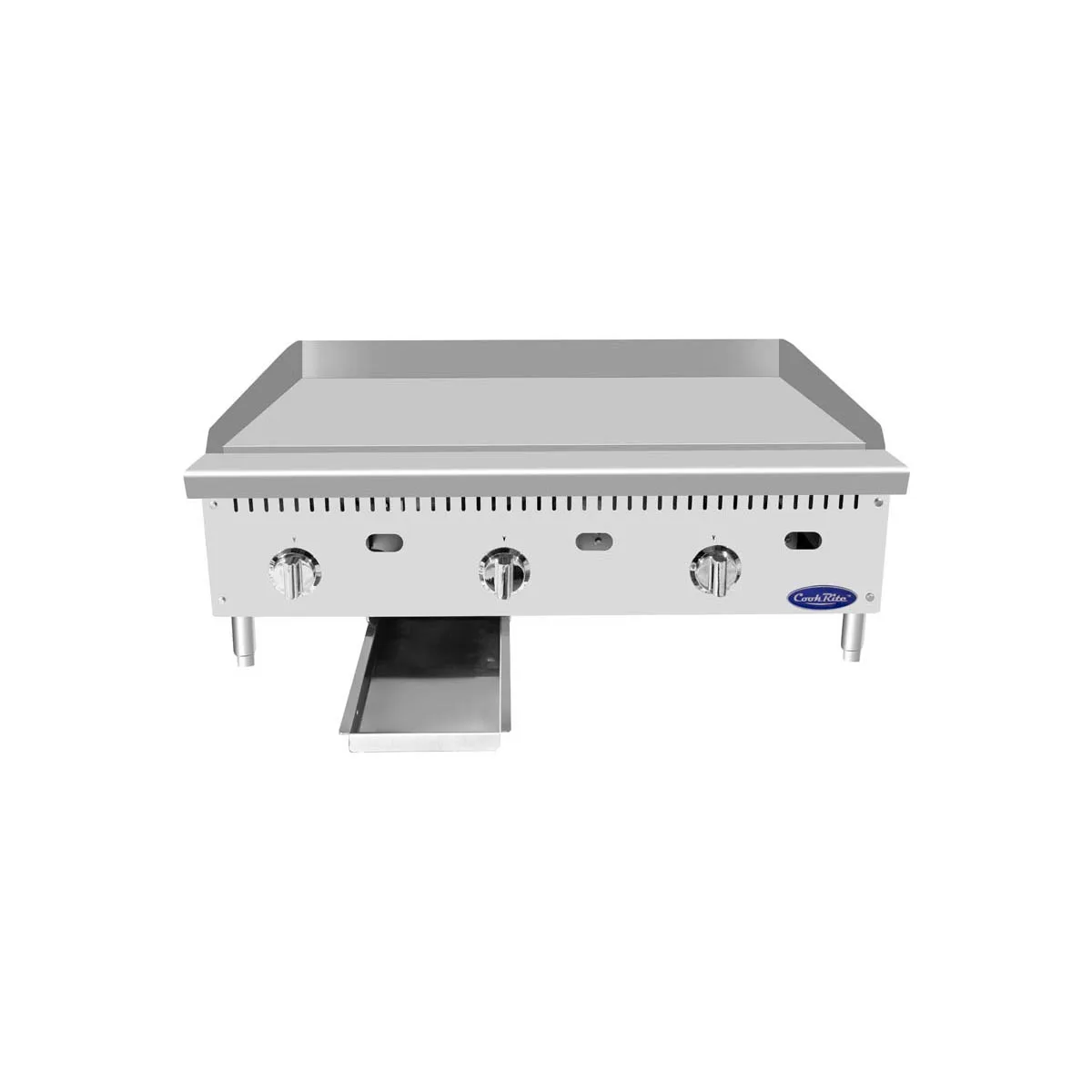 Atosa USA ATTG-36 36" CookRite Countertop Gas Griddle w/ Thermostatic Controls, 75.000 BTU
