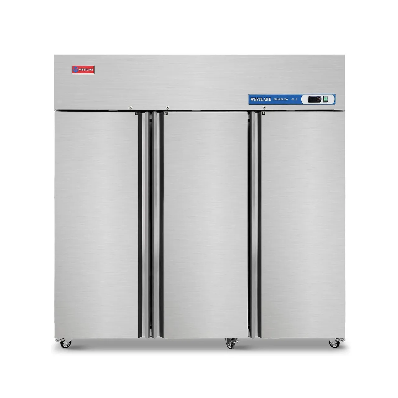 Westlake WK-72F 72" 3-Solid Door Reach-In Freezer, 54 cu. ft., Stainless Steel, R290 Refrigerant