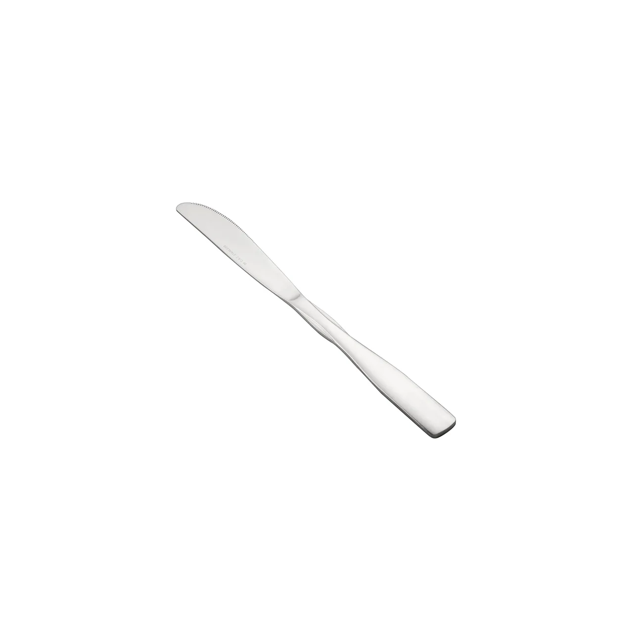 CAC China 3005-08 Dinner Knife, 8-3/4" Length, Solid Handle, 18/0 Stainless Steel - 1 Dozen
