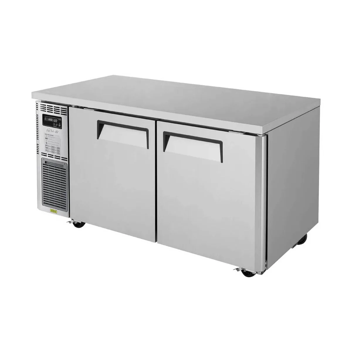 Turbo Air JUR-60-N6 59" 2-Section Undercounter Refrigerator w/ 2 Doors, 13.5 cu. ft.
