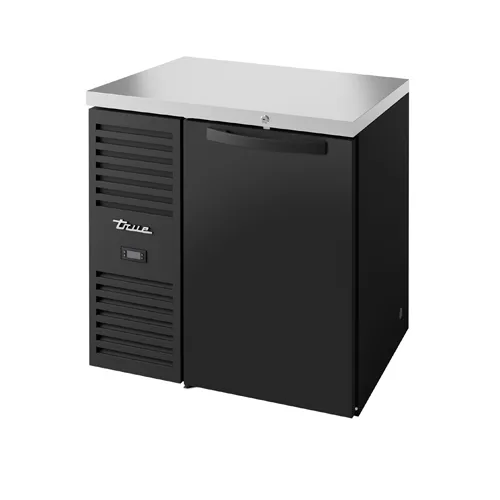True TBR32-RI Back Bar Cooler, 32" Wide, 38 Cans/21 Bottles, Steel Top, 1‑Door, R290, USA Made