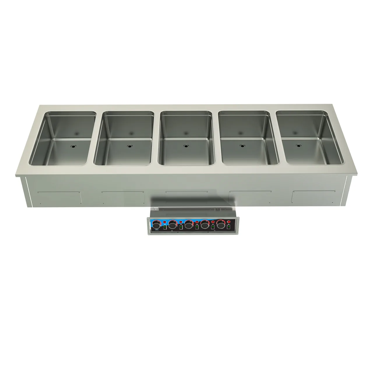 BK Resources E-HP-5 Electric Drop-In Hot Food Well Unit