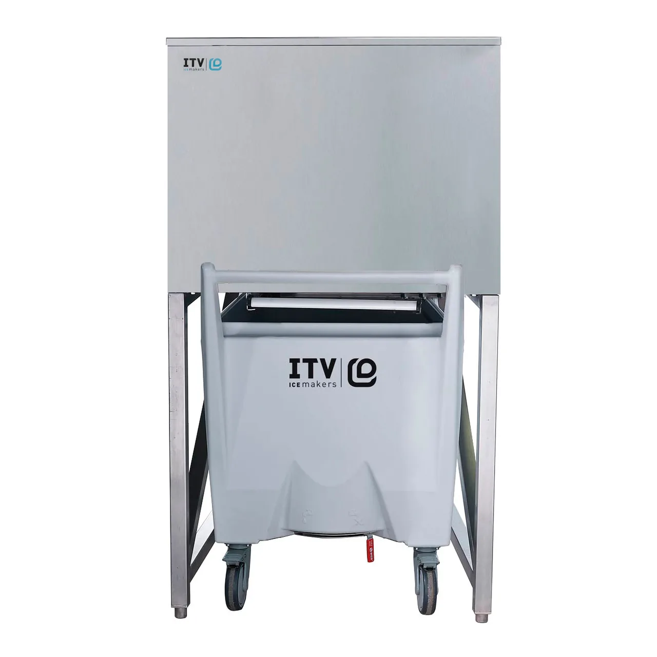 ITV Ice Makers SCS-350 30" Ice Storage Bin with Transport Cart, 309 lb