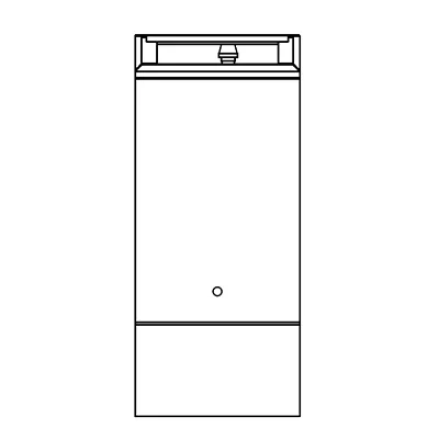 Southbend P16N-H Gas 16"-17" Heavy Duty Range w/ (1) Hot Top, Modular Base, Manual Controls, 40.000 BTU