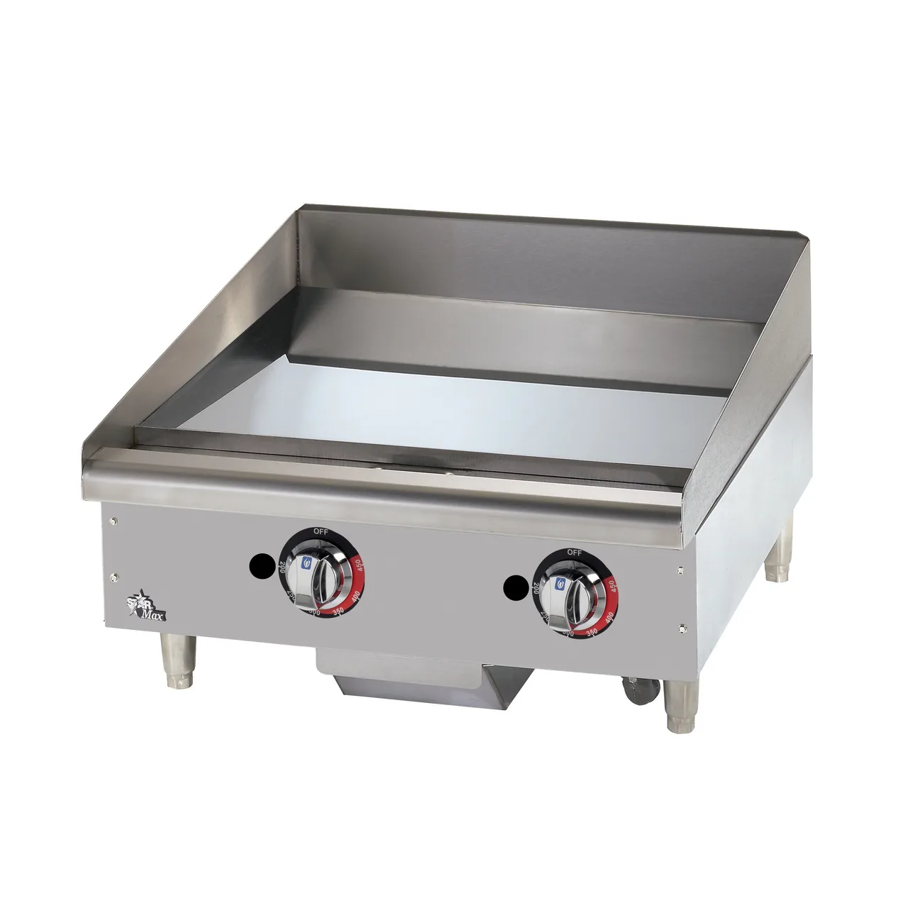 Star 624TCHSF 24" Countertop Thermostatic Gas Griddle, 1" Chrome Plate, 56.600 BTU