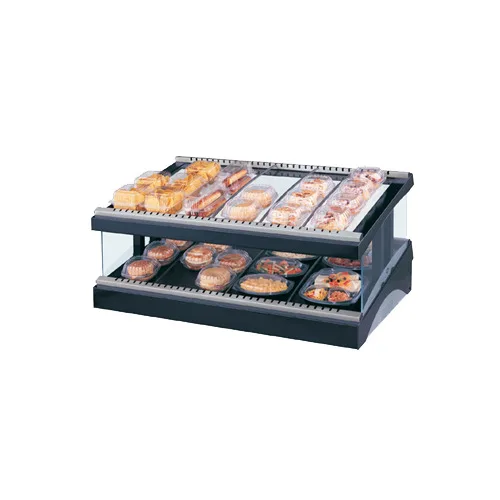 Hatco GR3SDS-33 Glo-Ray® Designer Slant Display Warmer, (12) Rods, Countertop