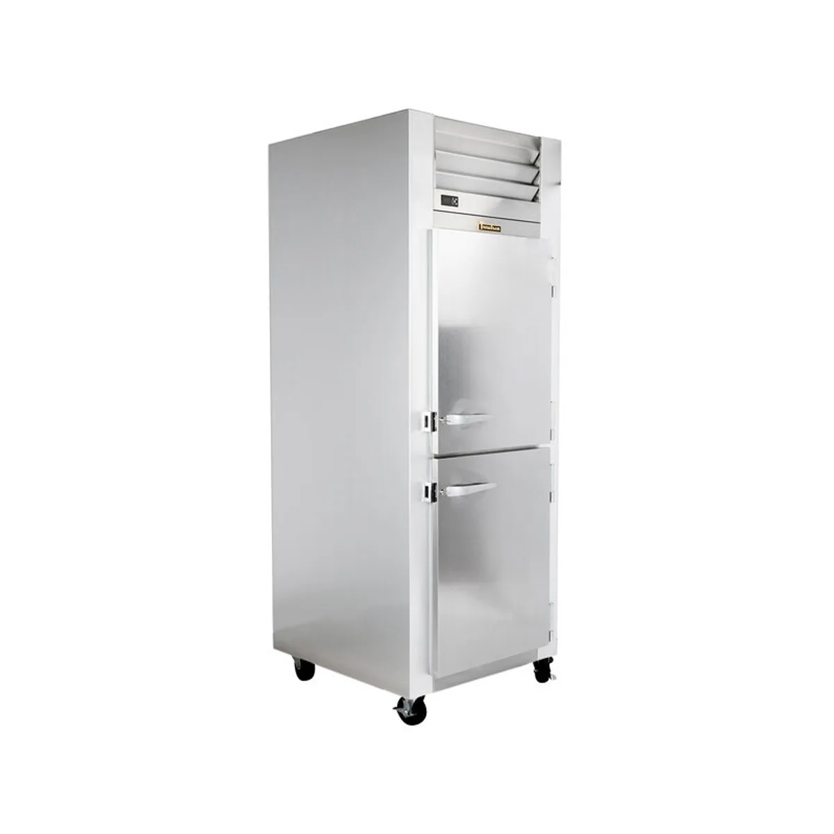 Traulsen G12000 30" 1-Section Reach-In Freezer, 2 Half Right Hinged Solid Doors, Top Mounted, 23 cu. ft., Stainless Steel Front