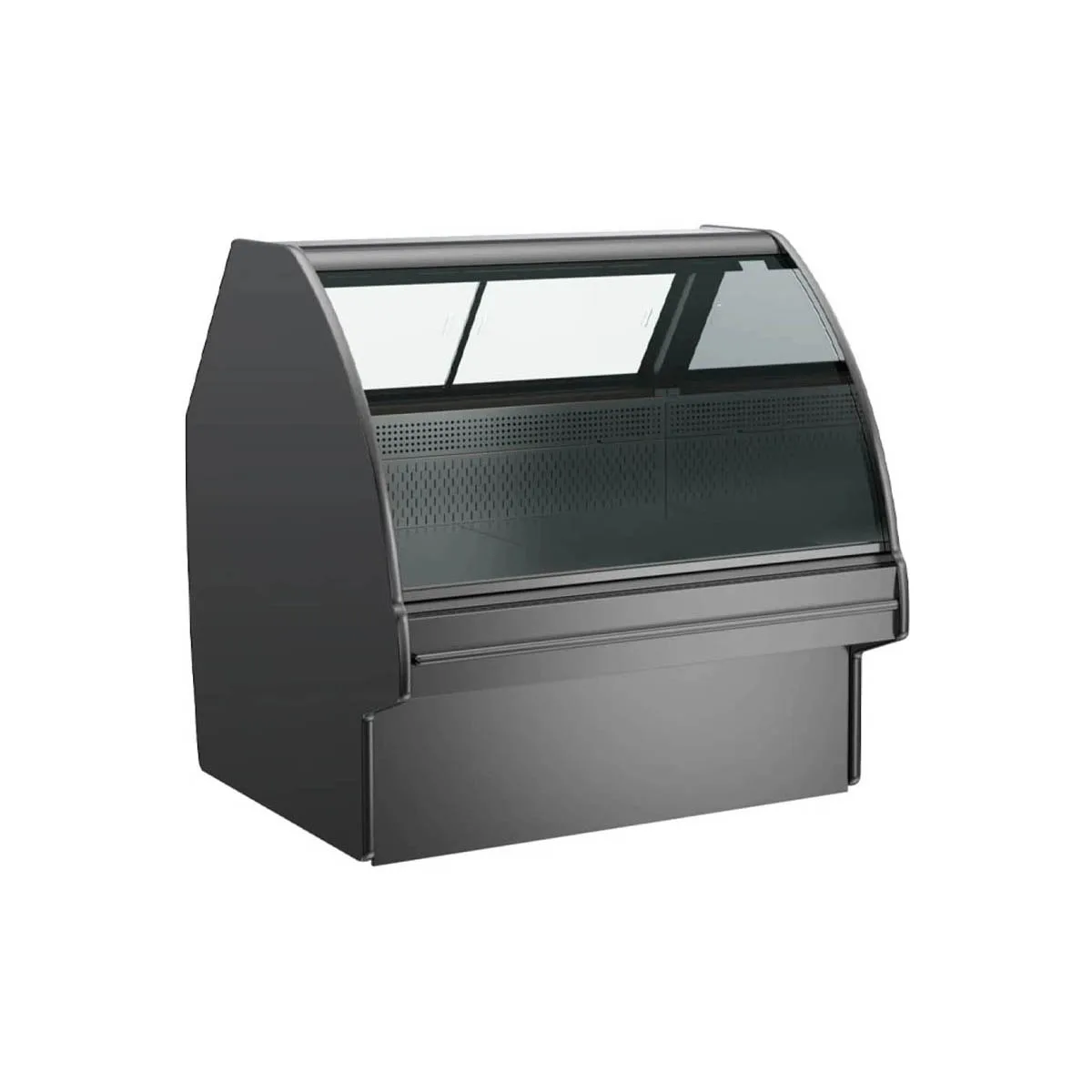 Structural Concepts GLDS4R 51" Curved Refrigerated Deli Display Case