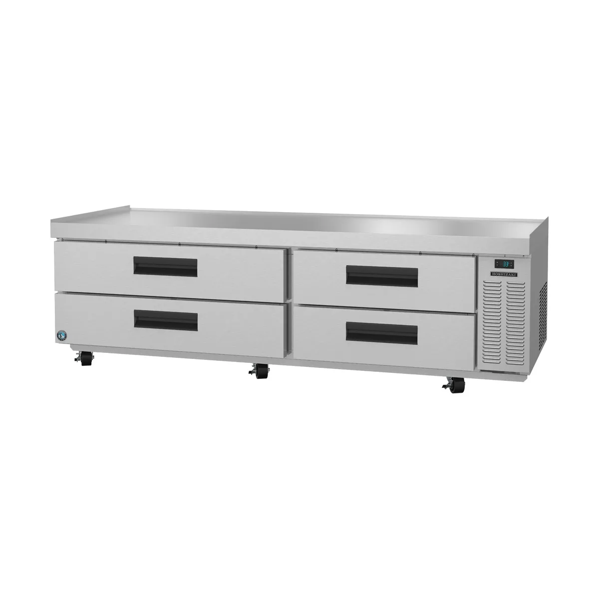 Hoshizaki CR85A 85" 4 Drawers Refrigerated Chef Base, (10) 12" x 20" Pan Capacity