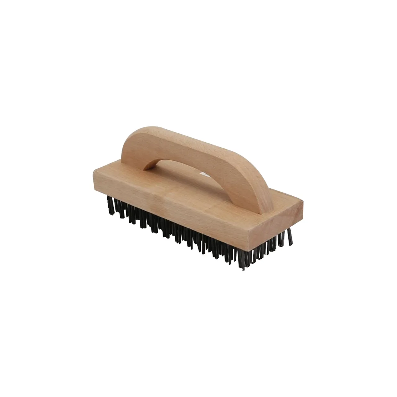 CAC China B3BU-9S Butcher Block Grill Brush, 9-1/4" Length, Heavy-Duty Bristles