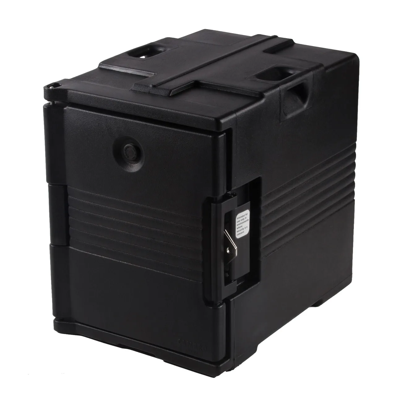 Cambro UPC400SP110 Ultra Pan Carrier® Front Loading Insulated Food Pan Carrier w/ 6 Pan Capacity, Black