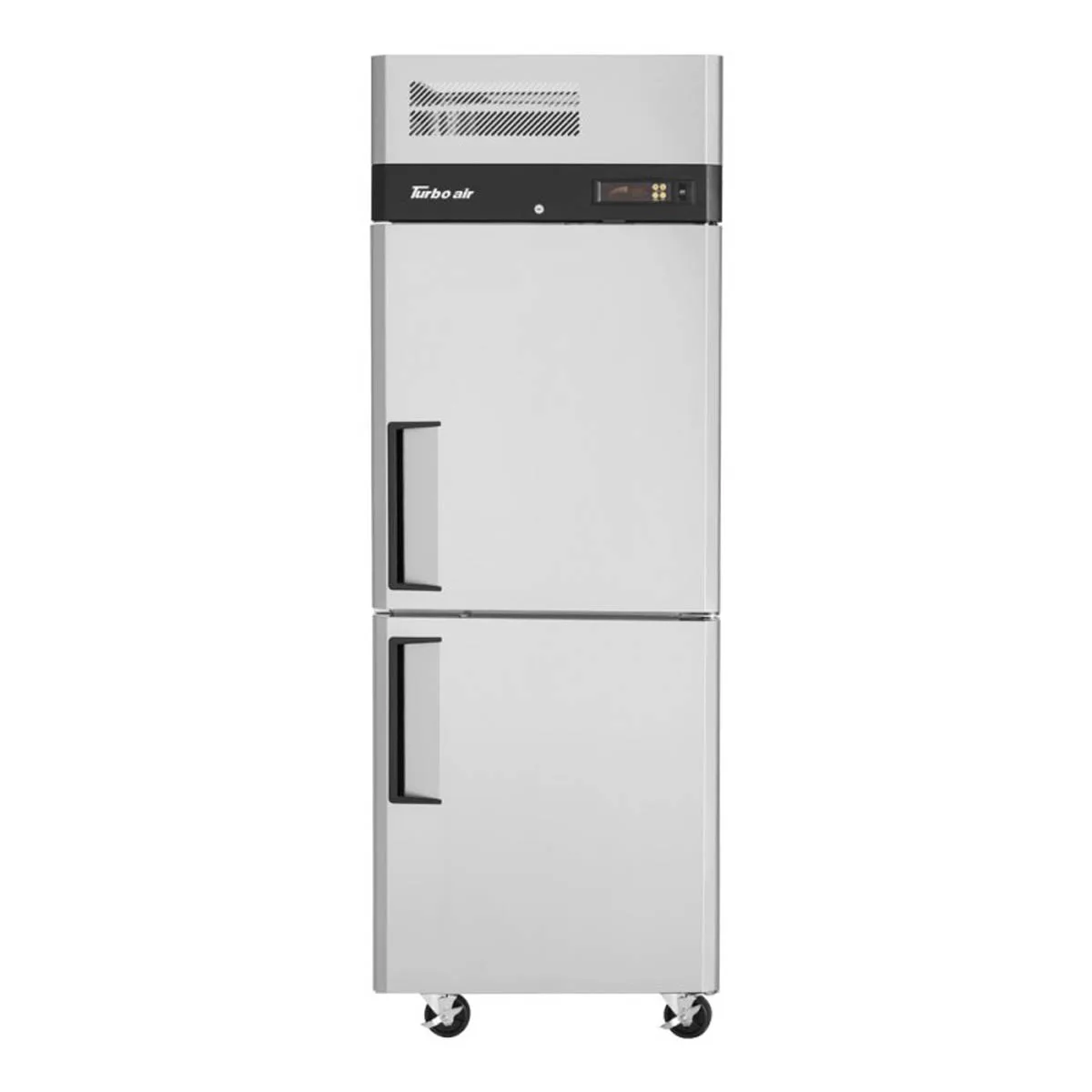 Turbo Air M3R24-2-N 28" 1-Section Reach-In Refrigerator w/ 2 Half Solid Doors, Top Mount, Aluminum Interior, 22 cu. ft.