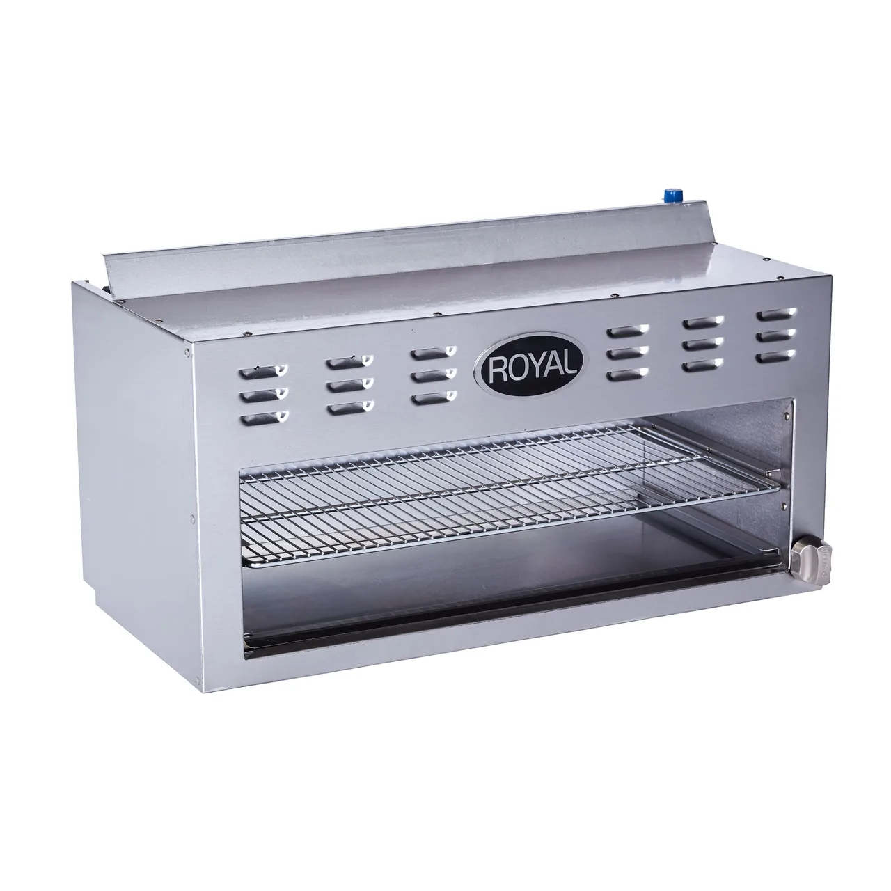 Royal Range of California RCM-72 72" Gas Cheesemelter, (2) Adjustable Infrared Burners with Manual Control