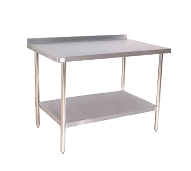 Klinger's Trading 16GA-ABST3096 Stainless Steel Top 85" - 96" Work Table