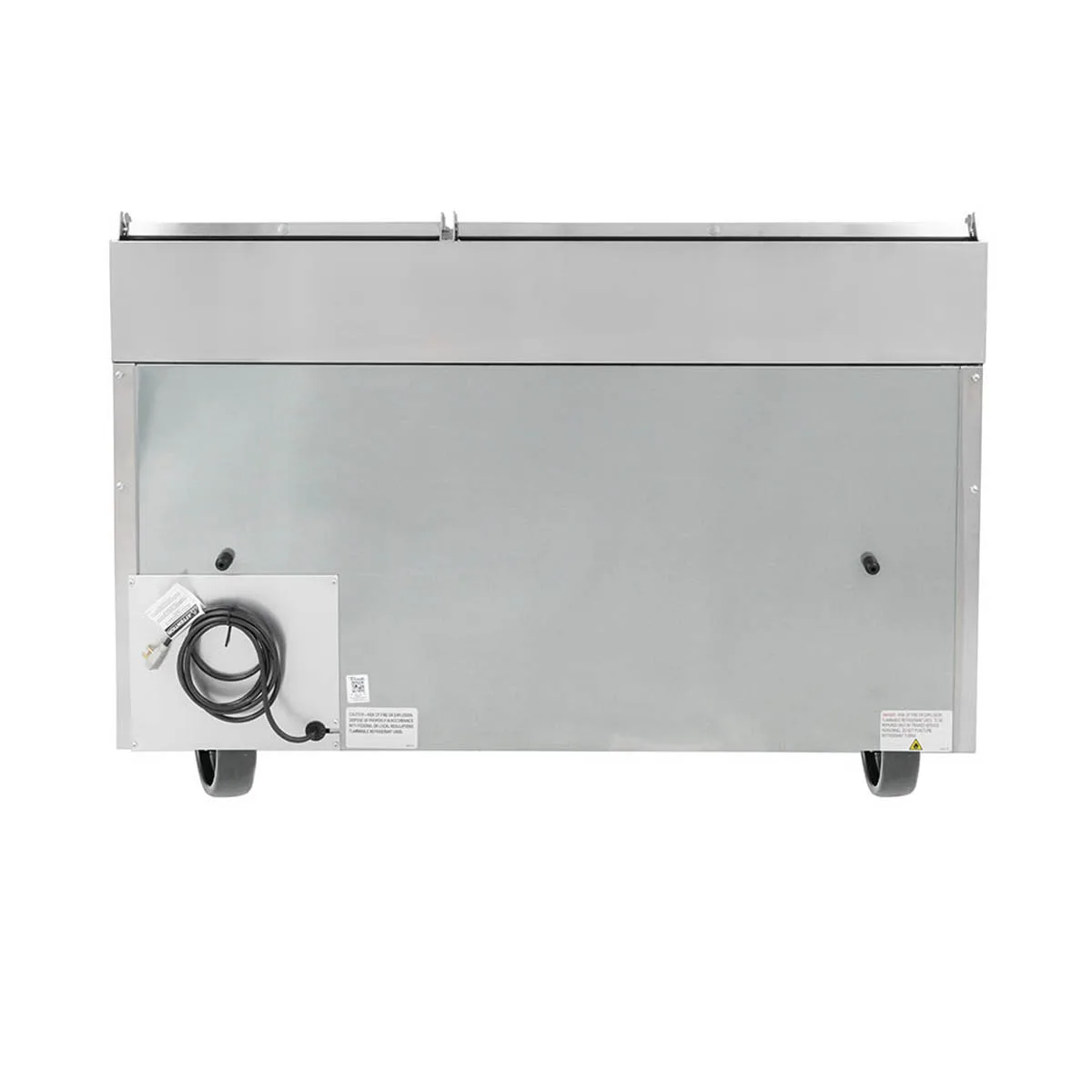 True TPP-AT-67-HC 67" Refrigerated Pizza Prep Table w/ 2 Doors, (9) 1/3 Pans