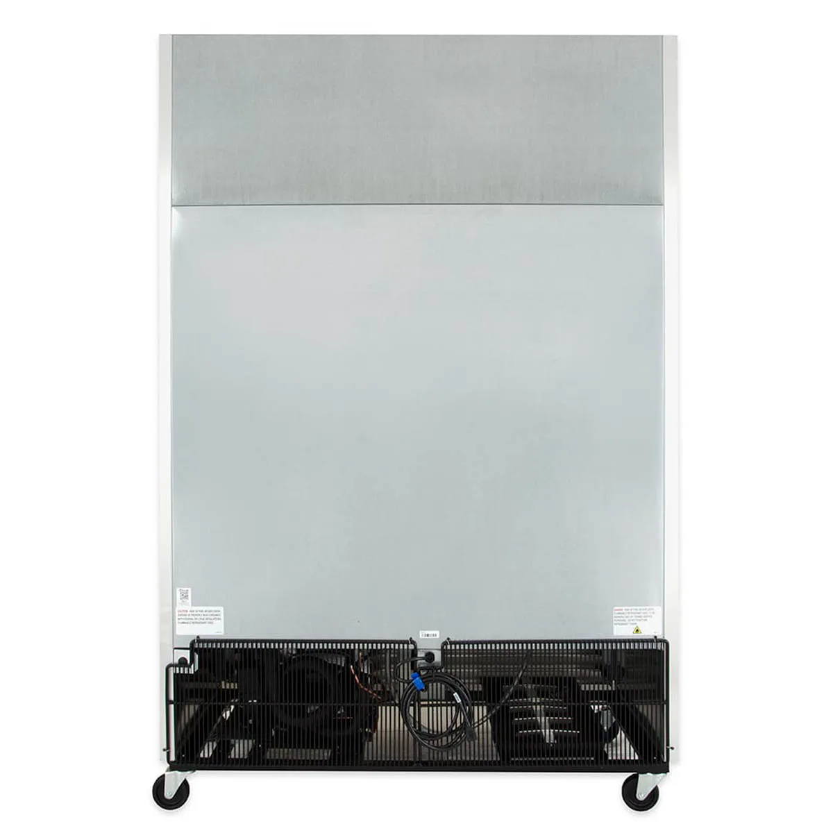 True T-49F-HC 54" 2-Solid Door Reach-In Freezer, Bottom Mounted, 49 cu. ft., Stainless Steel Front, Aluminum Sides