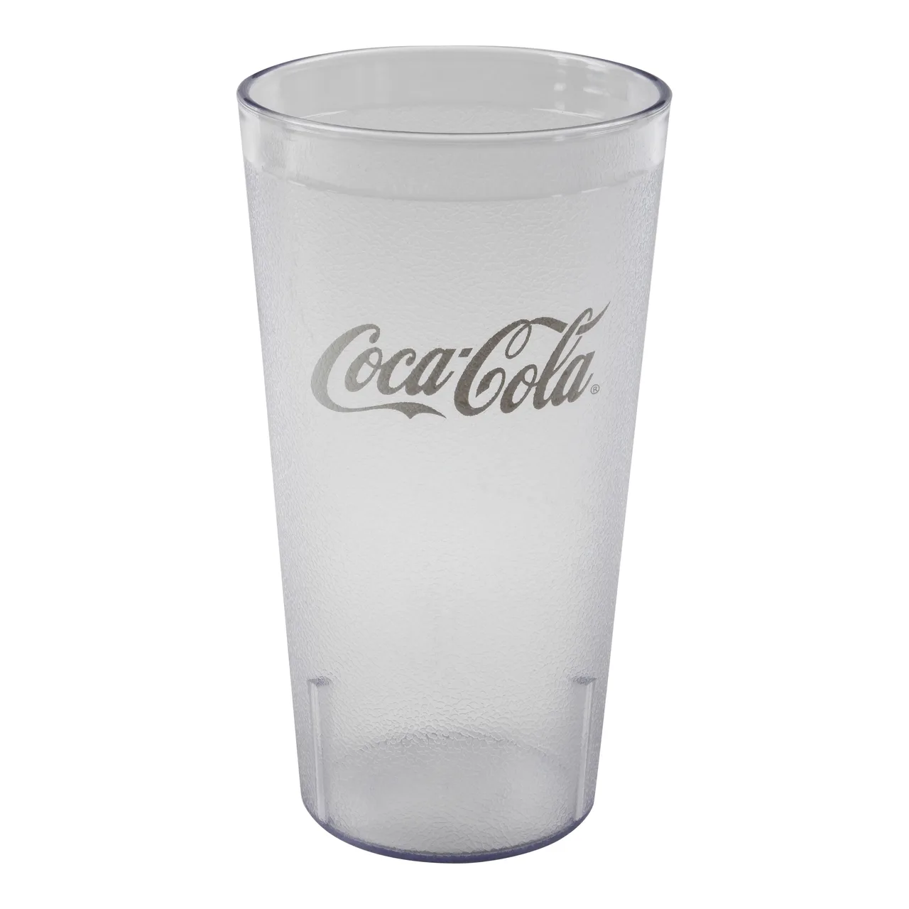 Cambro 32CC152 32‑Oz Clear Textured SAN Tumbler, 3‑15/16″ Top Diameter, 1‑Quart Capacity