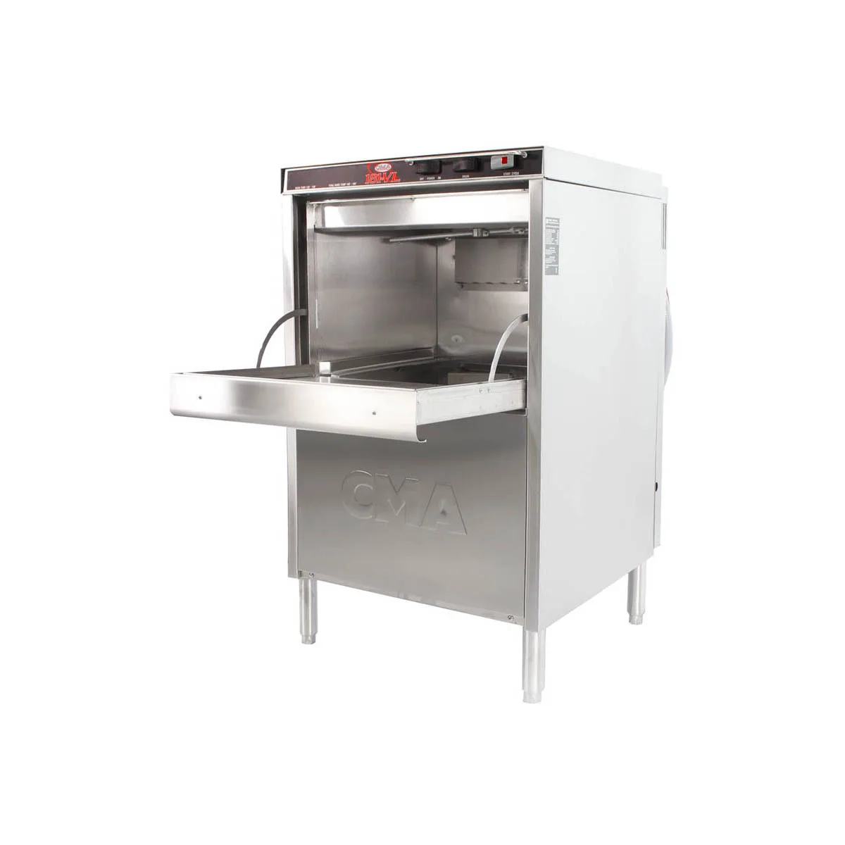 CMA Dishmachines 181 VL 24" Door Type Undercounter Glasswasher, High Temp - 600 Glass/Hr - 208V