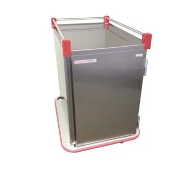 Carter-Hoffmann PSDST6 Stainless Steel Single Door Performance Patient Tray Cart, (6) Tray