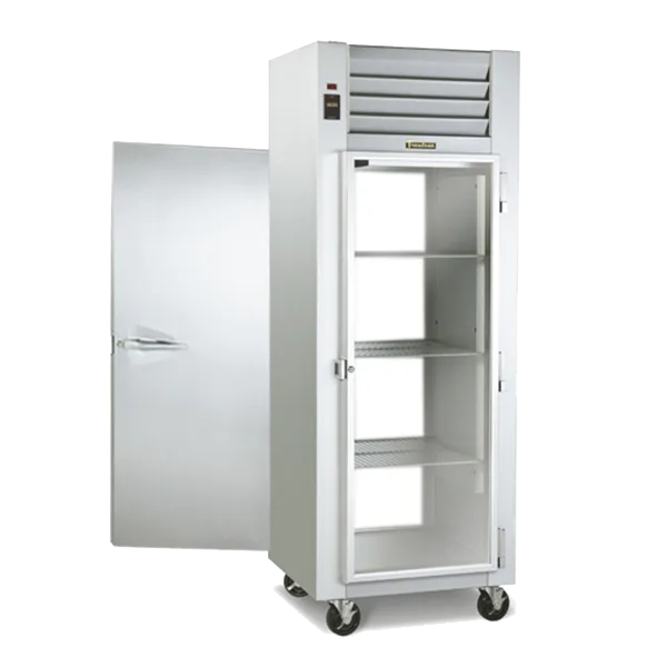 Traulsen G16052-032 30" 1-Section Pass-Thru Refrigerator w/ 2 Solid-Glass Doors (right hinged), R290, 25.9 cu. ft.