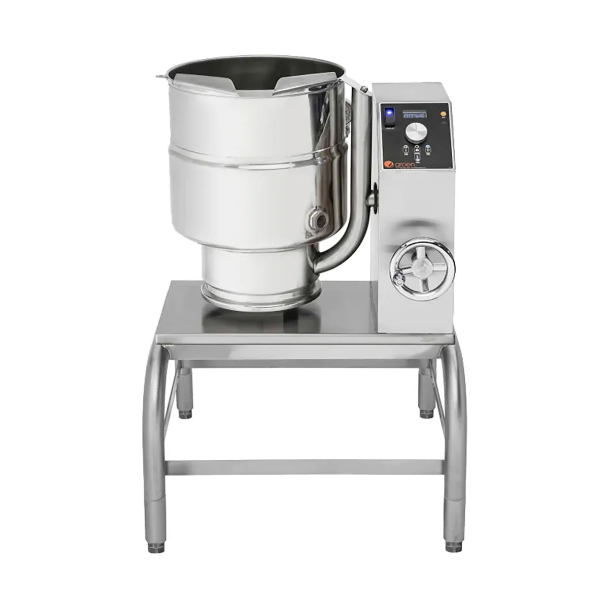 Groen TDBC-20C2T 5 Gallon Countertop Tilting 2/3 Steam Jacketed Electric Kettle, Cook2Temp Controls