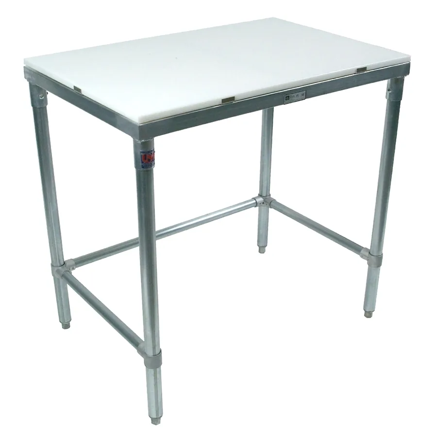 John Boos M003 Cutting Table, 60"W X 24"D X 35-3/4"H Overall Size