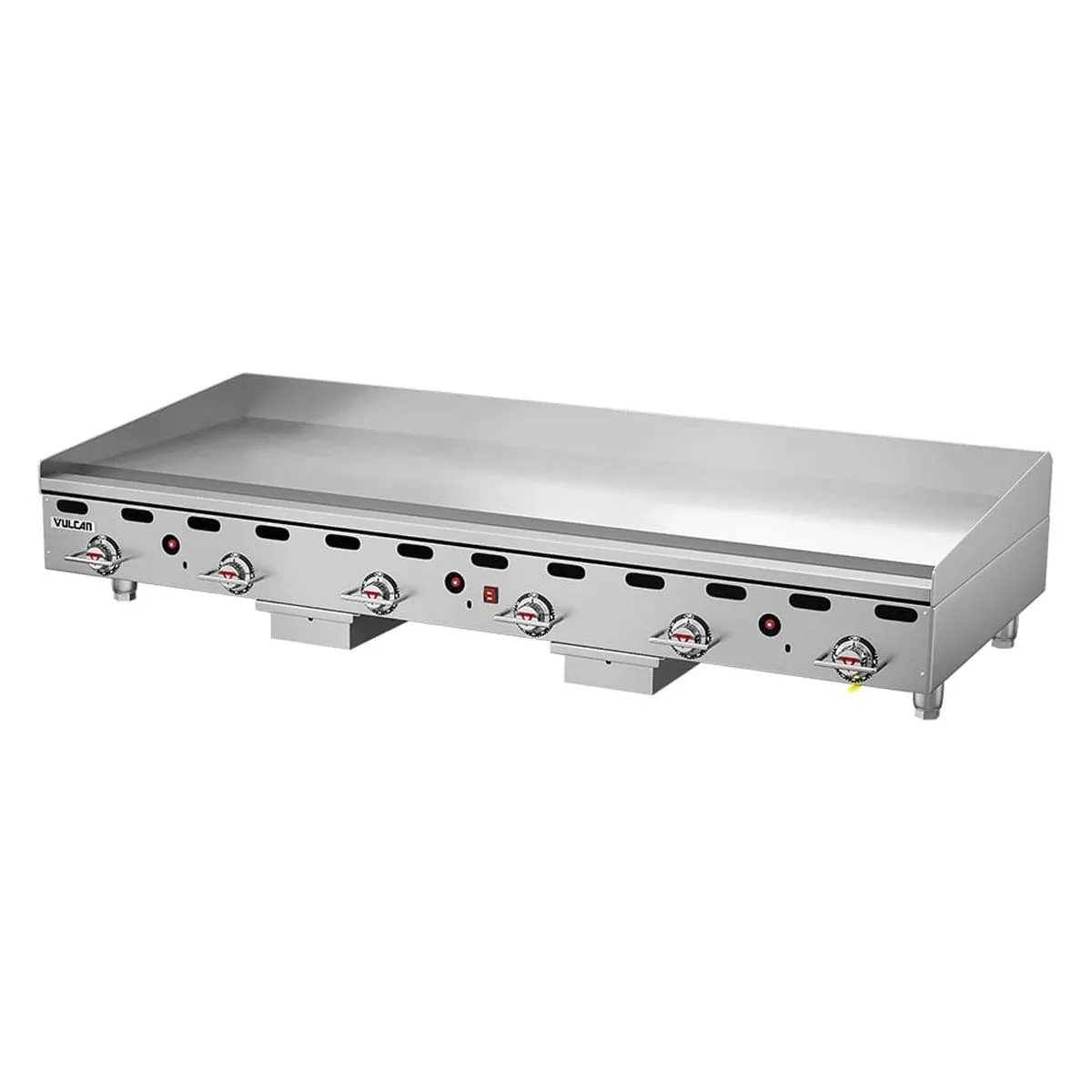 Vulcan 972RX-30 72" Countertop Gas Griddle, Snap-Action Thermostat, 30" Deep, 162.000 BTU