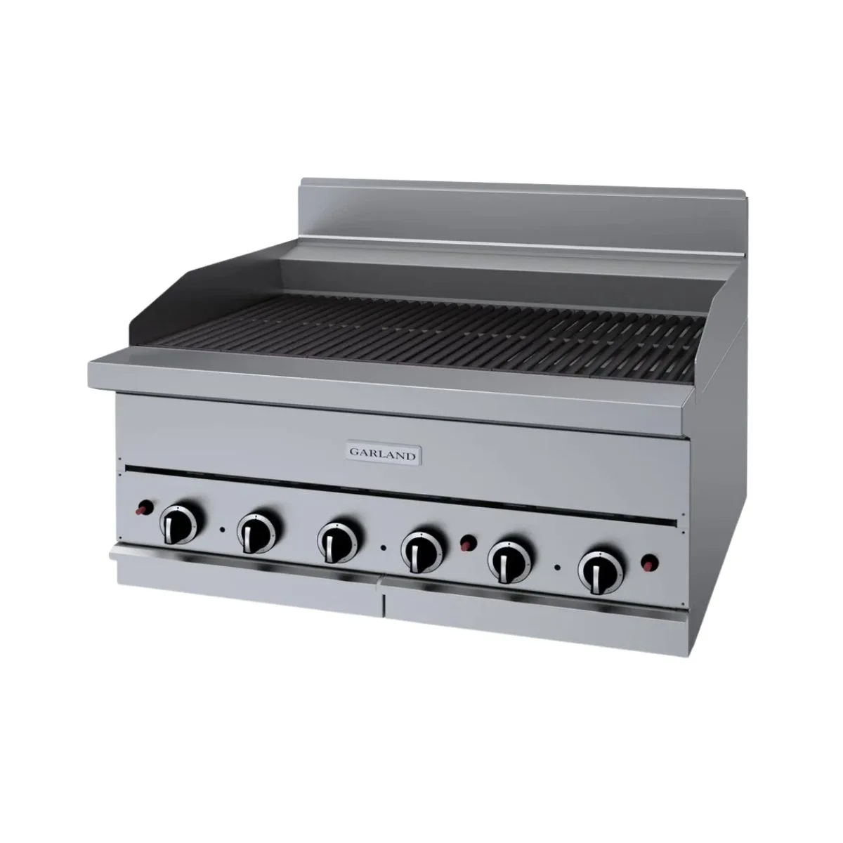 Garland US Range GF36-BRL 36" Countertop Gas Lava Rock Charbroiler w/ FF Protection, 90.000 BTU