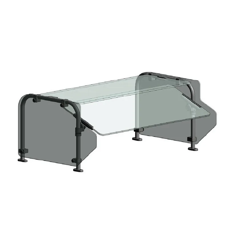 Randell RSB-STSSAF-86 Ranserve Standard Breath Guard, Single-Sided