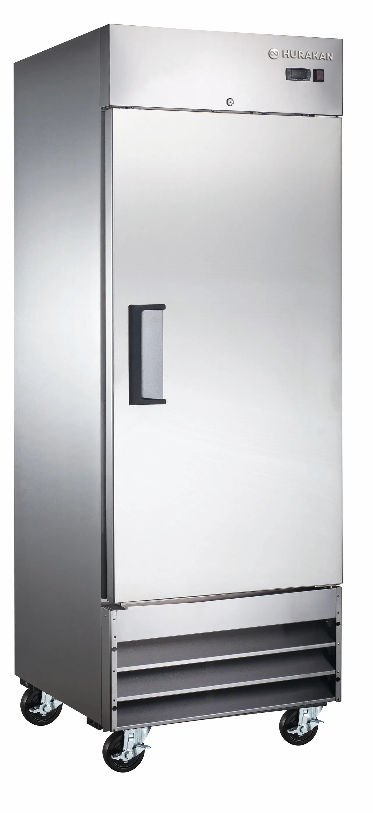 Hurakan HKN-GXE23R1E 29" 1-Door Reach-In Refrigerator, Bottom Mounted, 23 cu. ft.