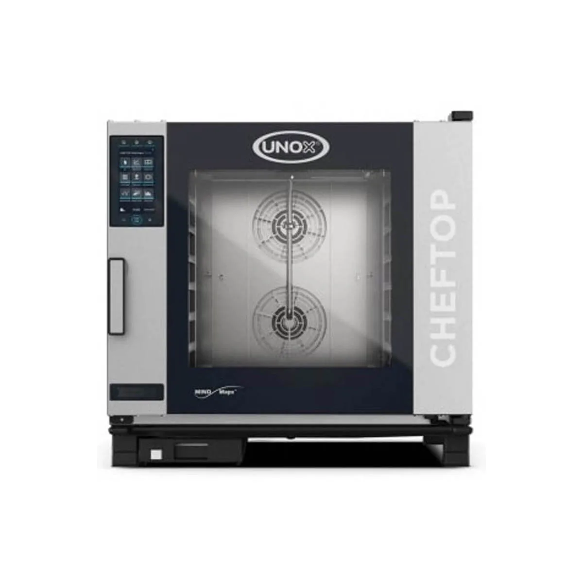 UNOX XAVC-06FS-GPLM ChefTop MIND.Maps Plus Full Size 6 Pan Gas Combi Oven w/ Touchscreen, Steam Generator, 81.892 BTU