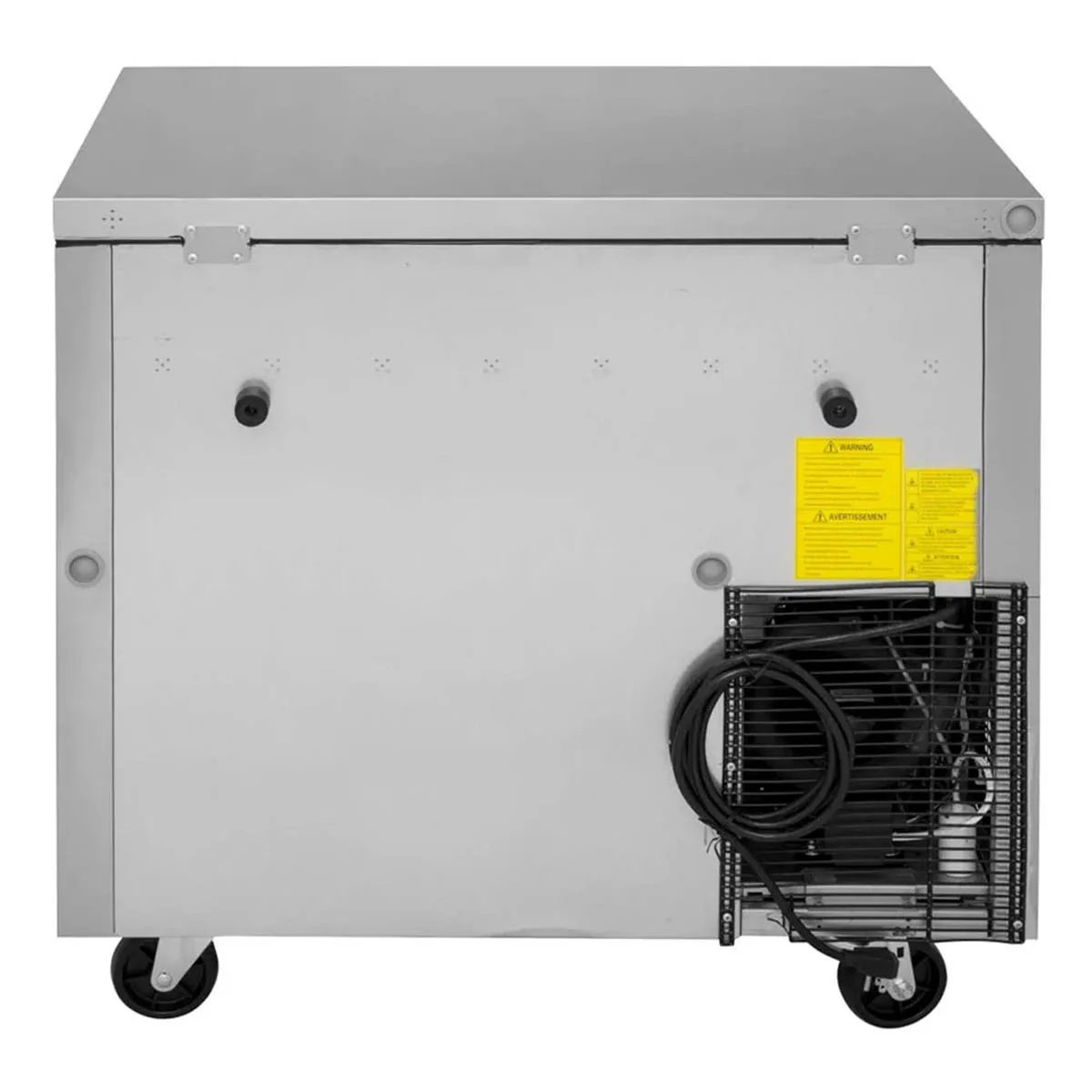 Turbo Air JUF-36S-N 35" 1-Door Undercounter Freezer, Stainless Steel Exterior, Front Breathing, 5.66 cu. ft.