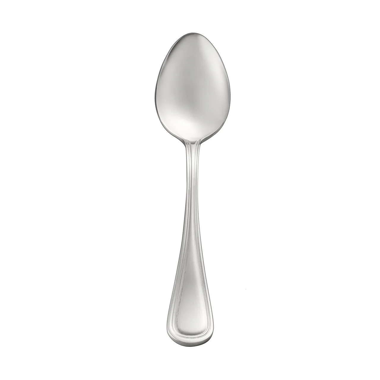 CAC China 8002-03 Dinner Spoon, 7-5/8" Length, Extra Heavy, 18/8 Stainless Steel - 1 Dozen